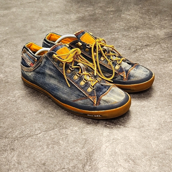 Diesel Other - Diesel unique denim lace up size 10